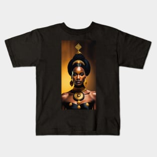 Tribal glam queen 1 Kids T-Shirt